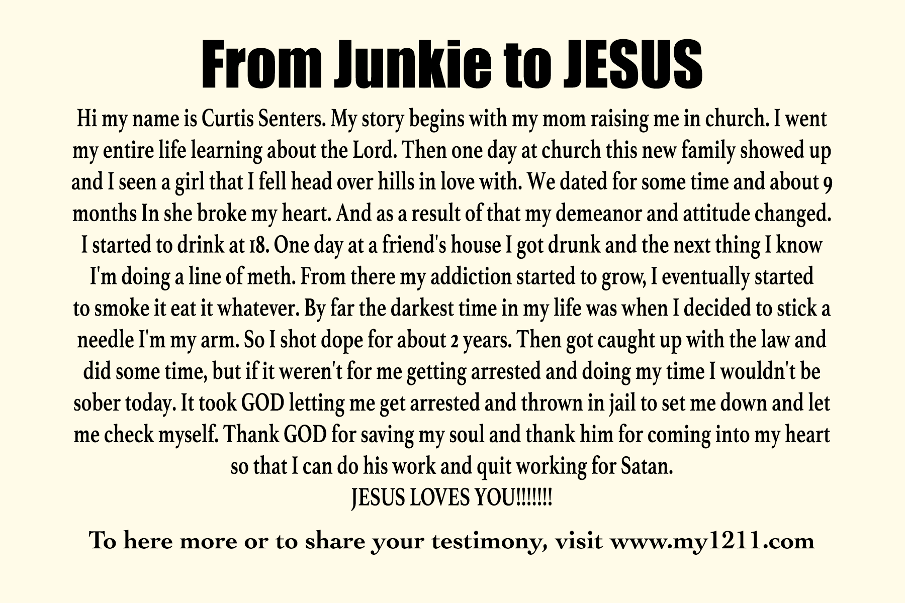 Curtis Senters - Scottsville Kentucky