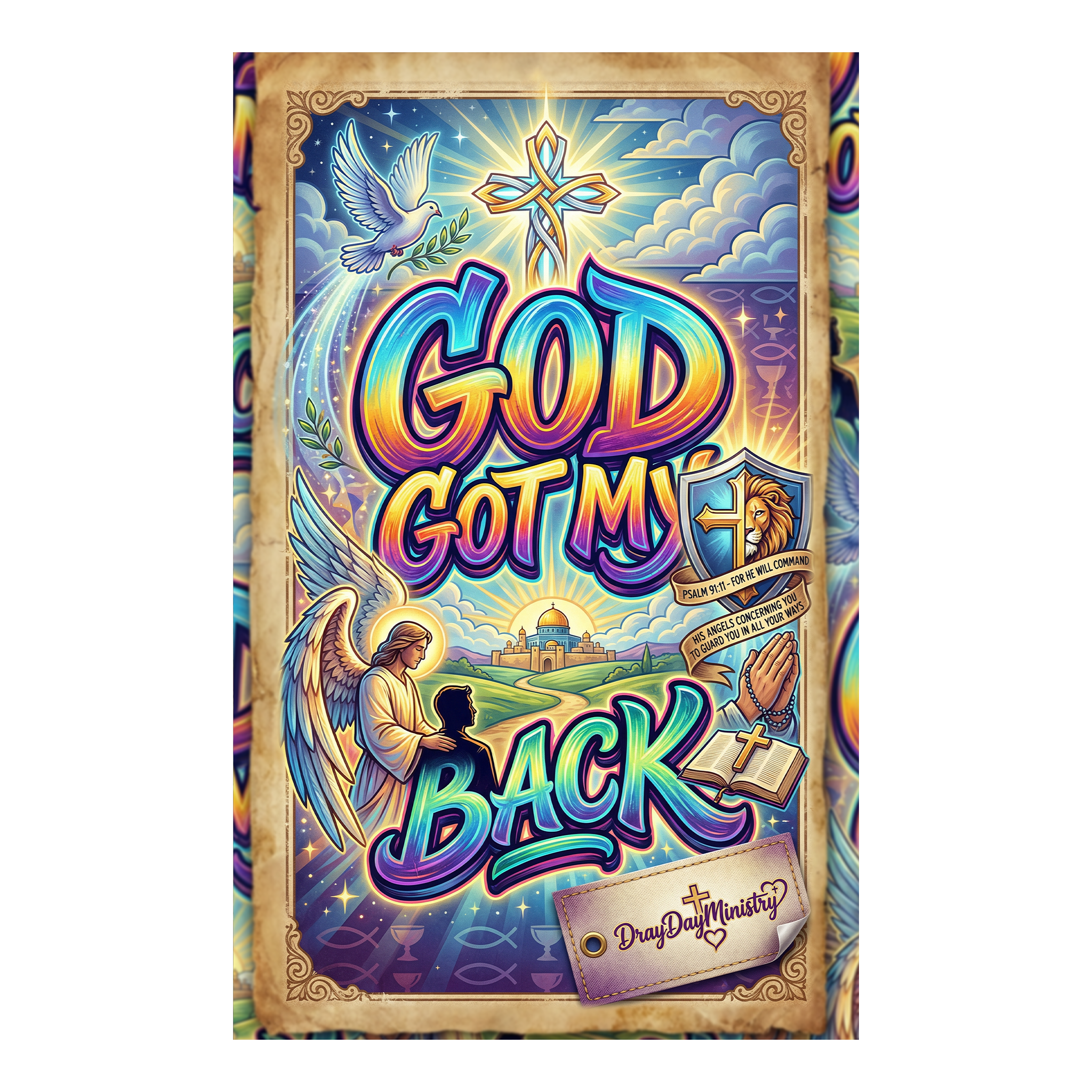 God Got My Back (2 Designs Available)