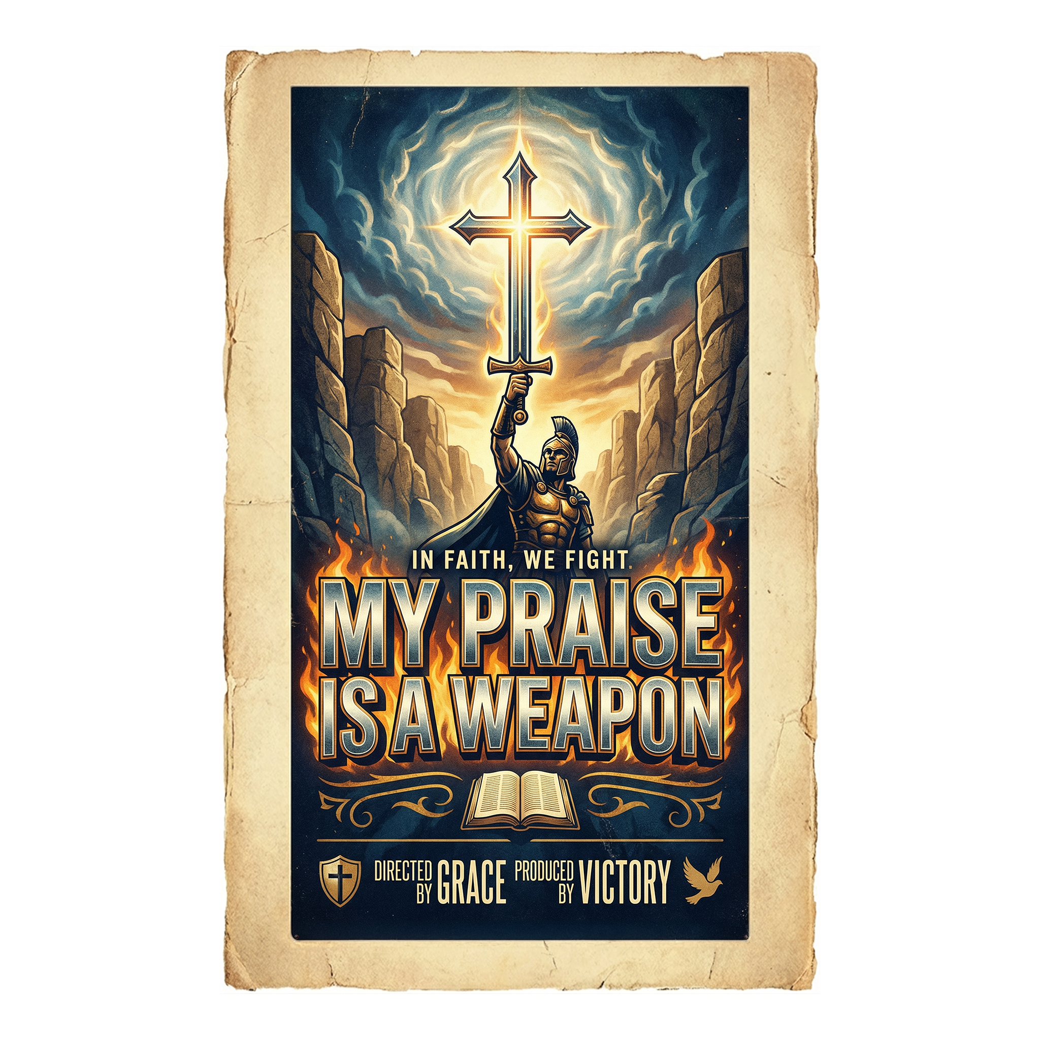 Praise Is A Weapon (5 Designs Available)