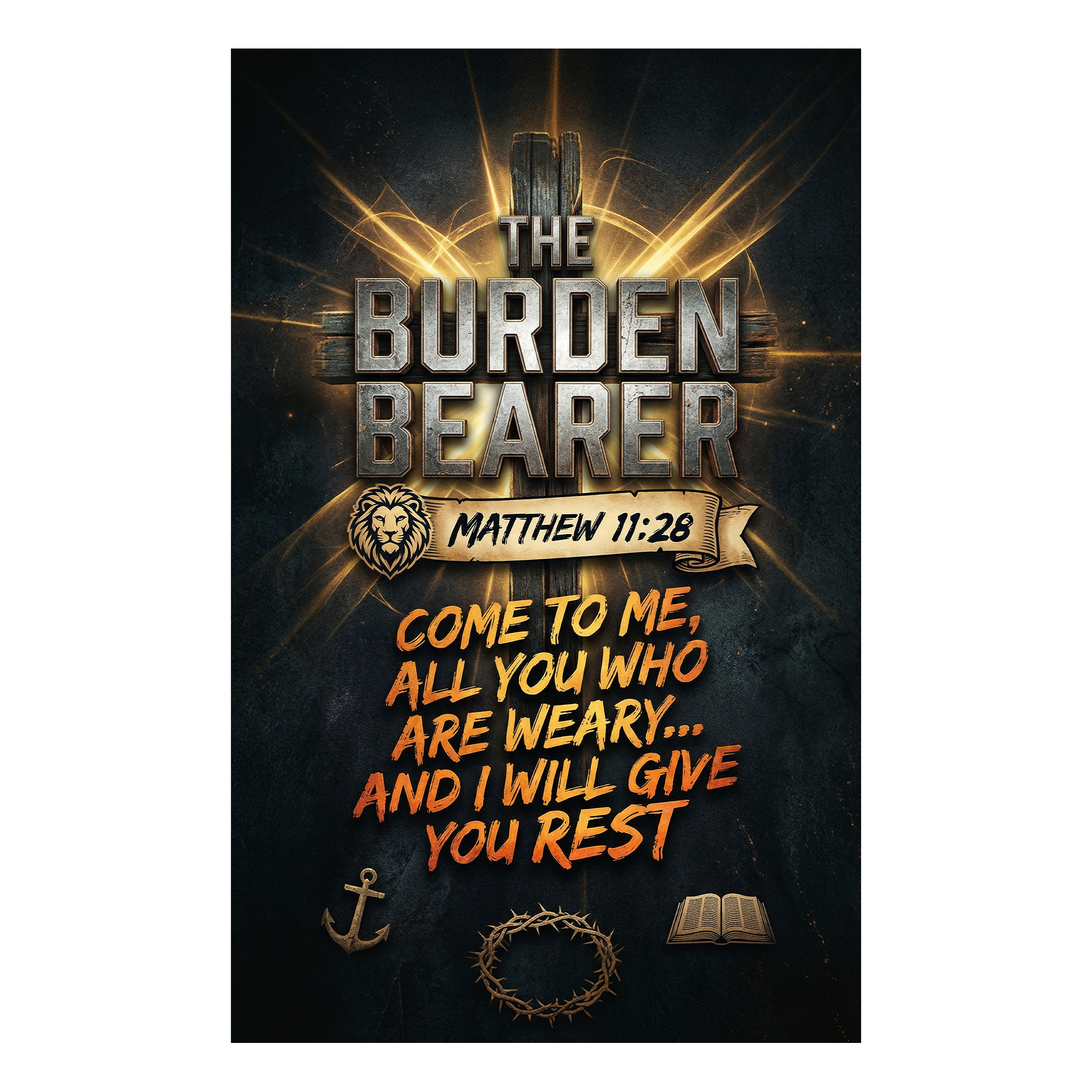 I Will Give You Rest (3 Designs Available)