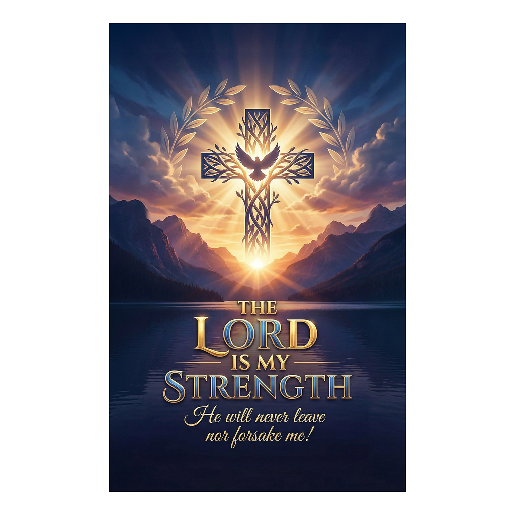 The Lord Is My Strength (4 Designs Available)