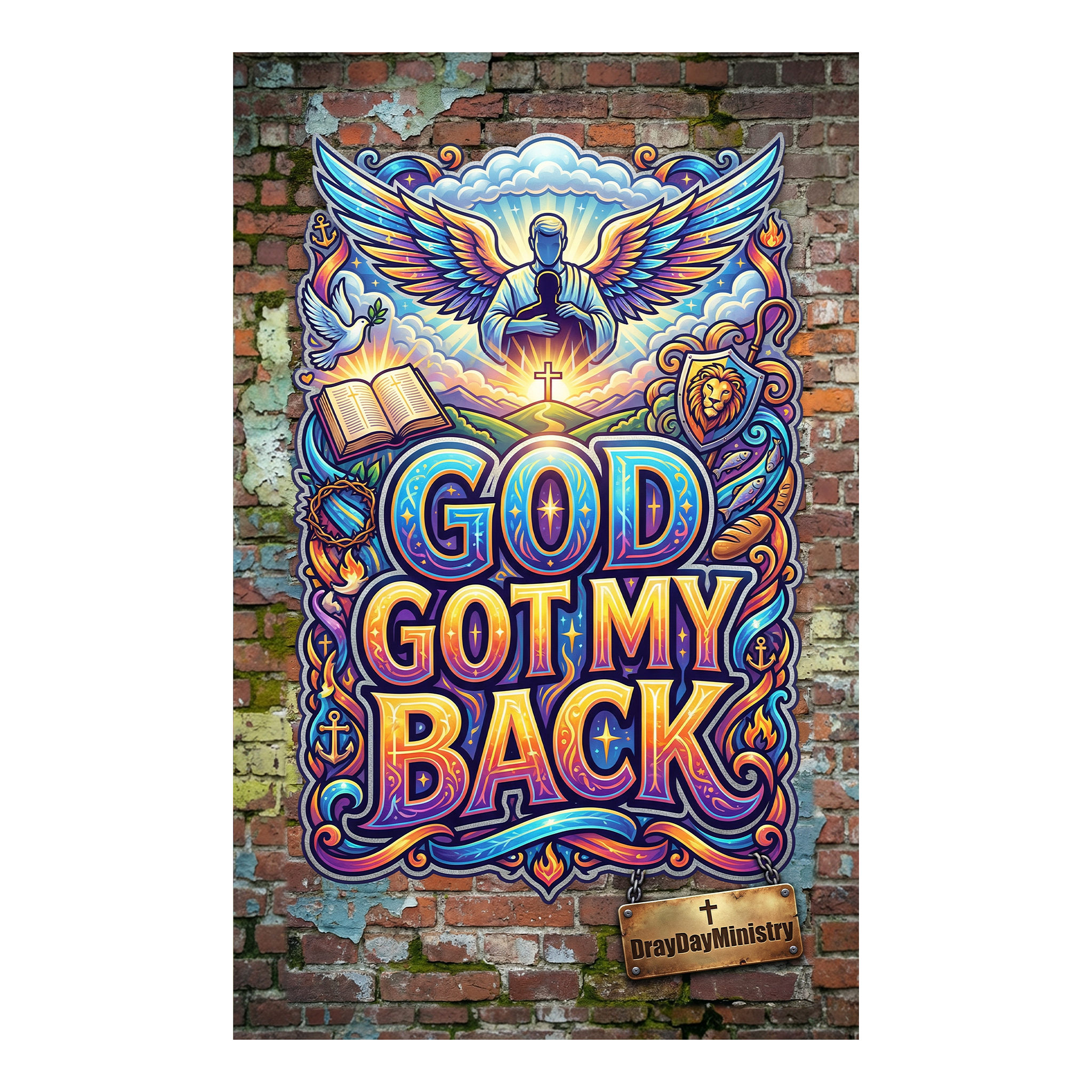 God Got My Back (2 Designs Available)