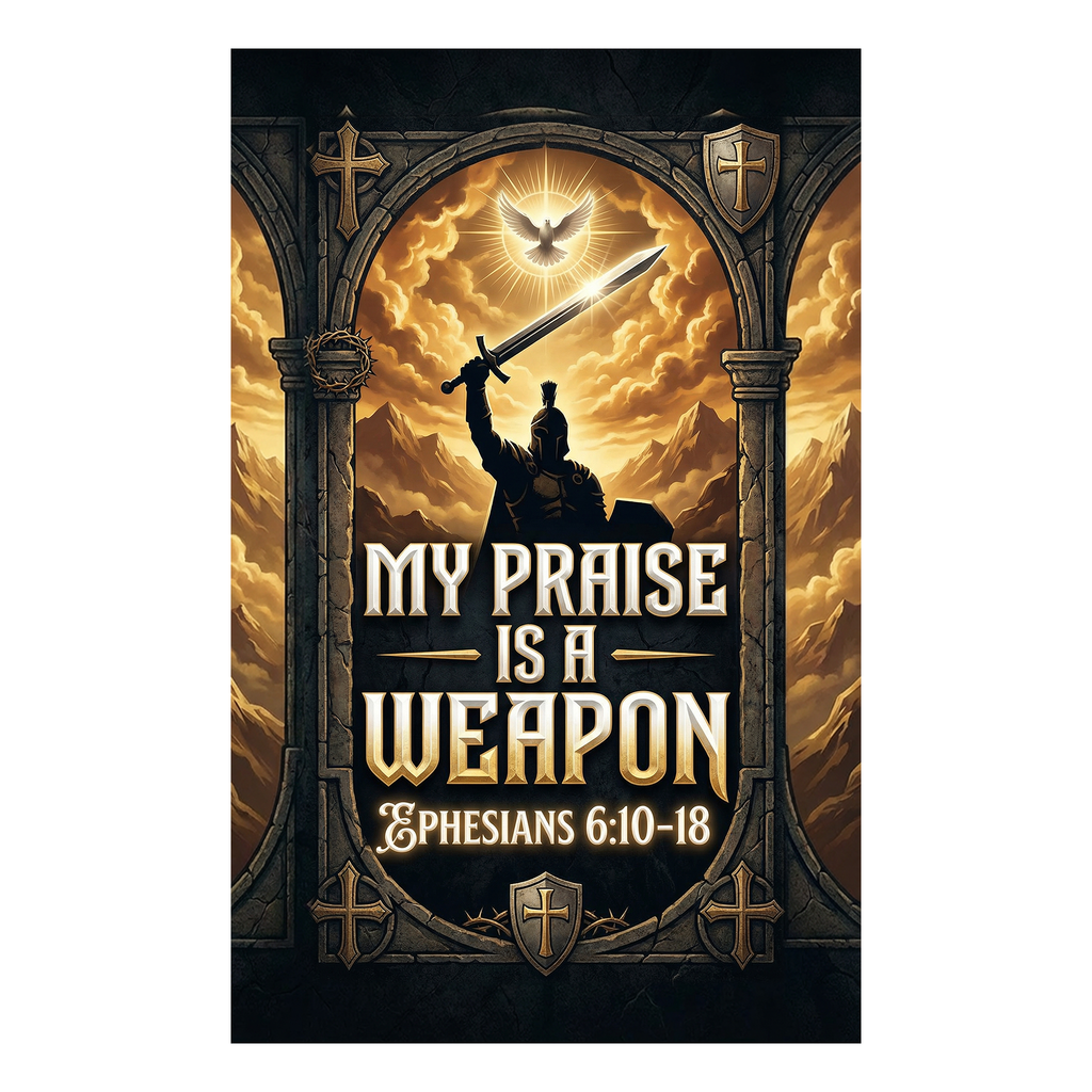 Praise Is A Weapon (5 Designs Available)