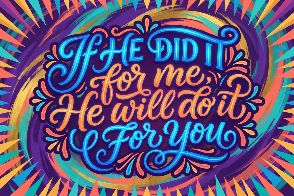 If He Did It For Me (5 Designs Available)