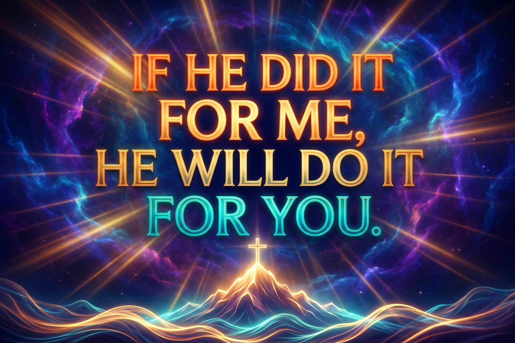 If He Did It For Me (5 Designs Available)