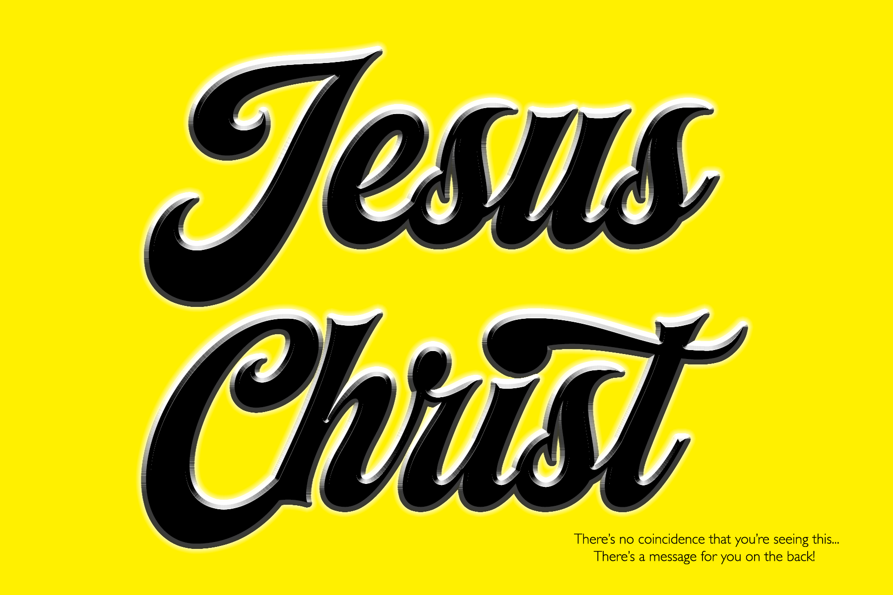 Jesus Christ (More Colors Available)