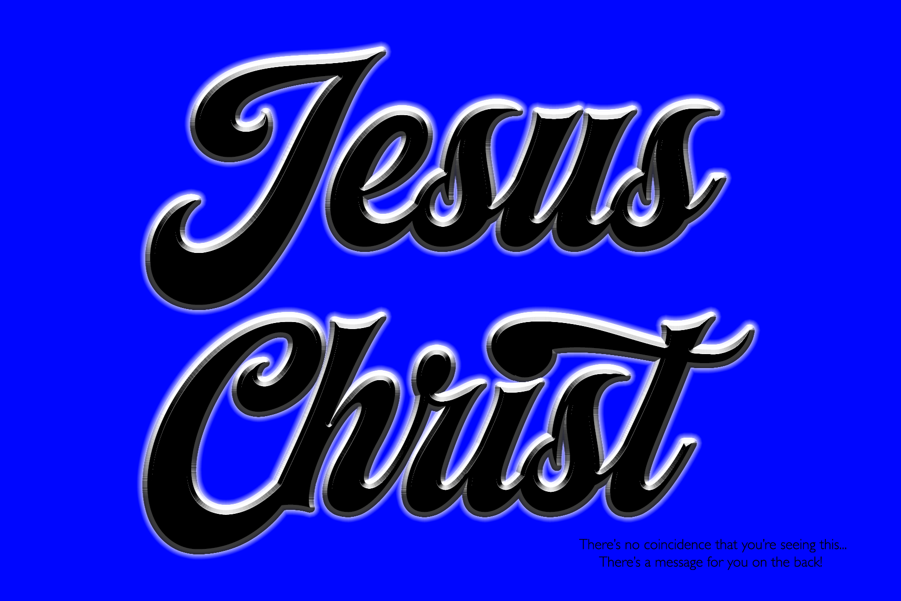 Jesus Christ (More Colors Available)